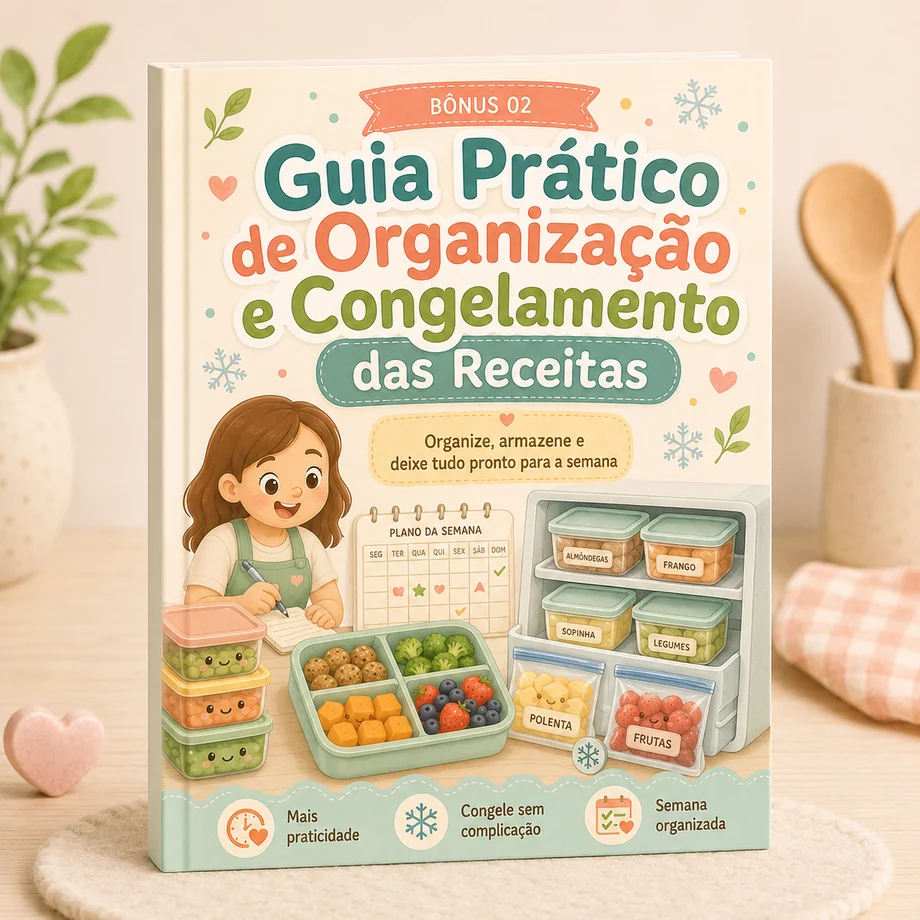 Guia Prático de Organização e Congelamento das Receitas